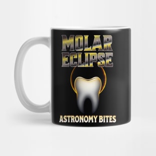 Funny Dentist Eclipse Astronomy Dental Student Design Mug